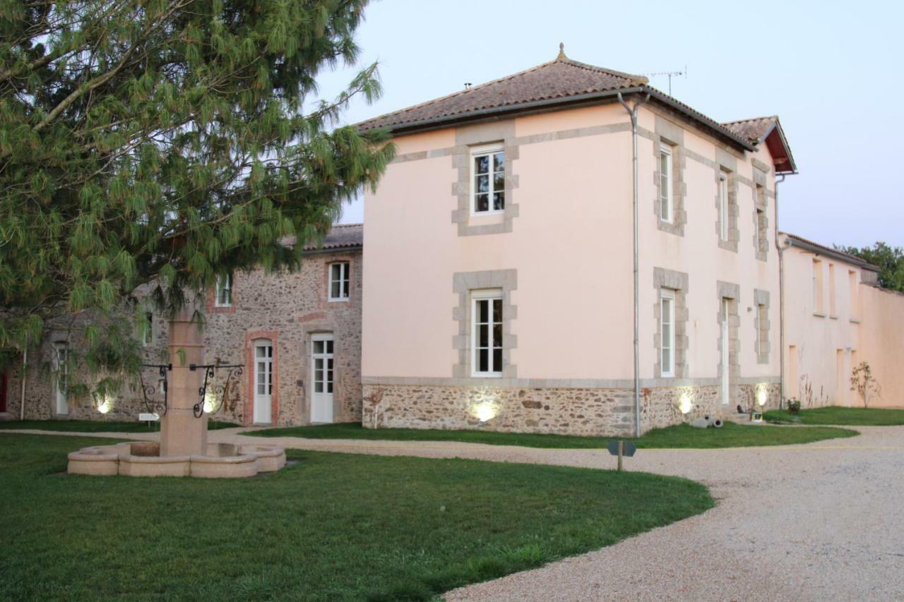 Bed and Breakfast Logis De La Clartiere Falleron Exterior foto