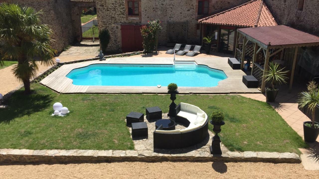 Bed and Breakfast Logis De La Clartiere Falleron Exterior foto