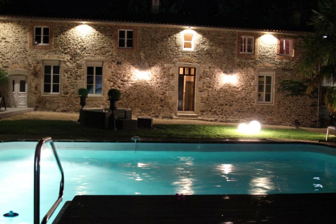 Bed and Breakfast Logis De La Clartiere Falleron Exterior foto